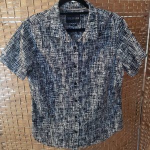 Wildfang zigzag button down